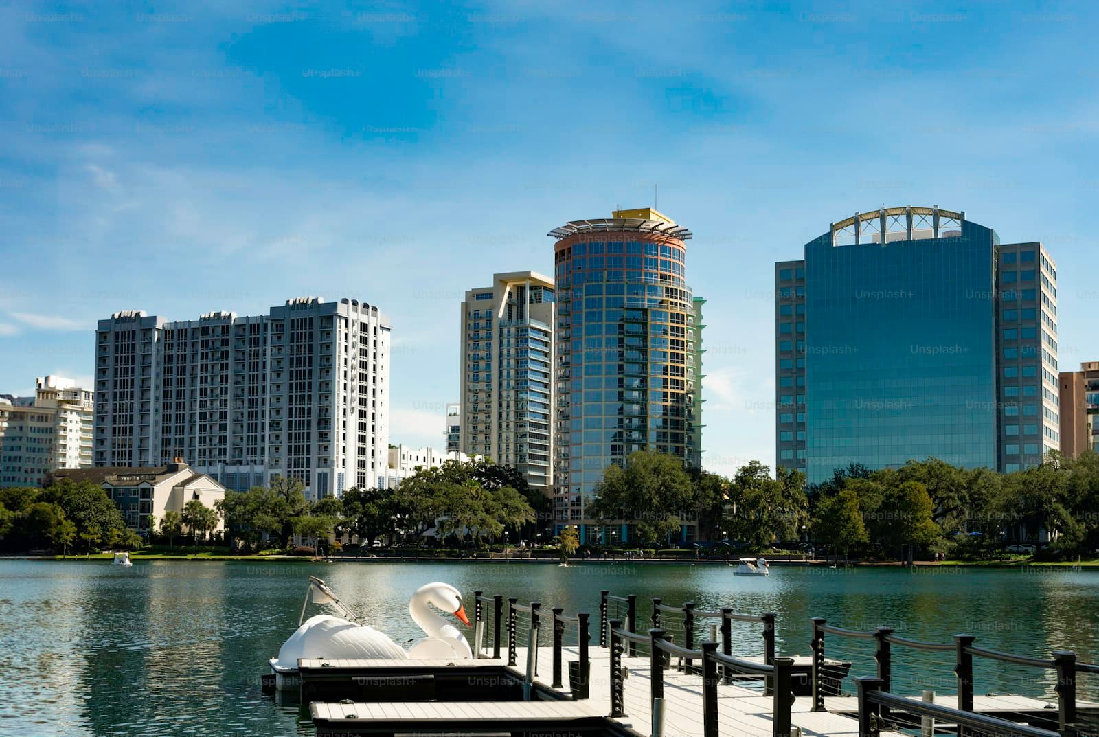 Tallahassee, Florida cityscape and street view